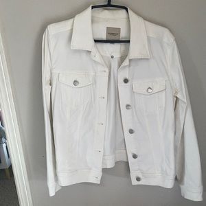 Liverpool Los Angeles white jean jacket